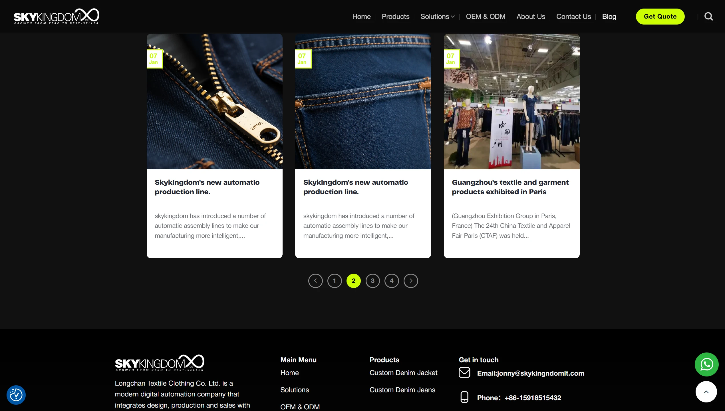 screenshot of the redesigned sky kingdom website (13)