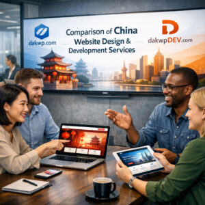 china website design & development comparison hero image